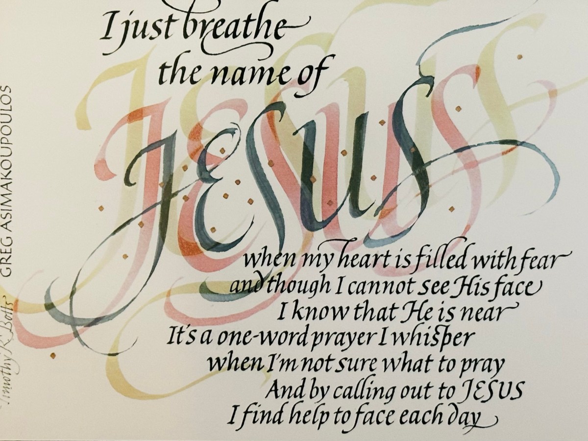 A One Word&nbsp;Prayer